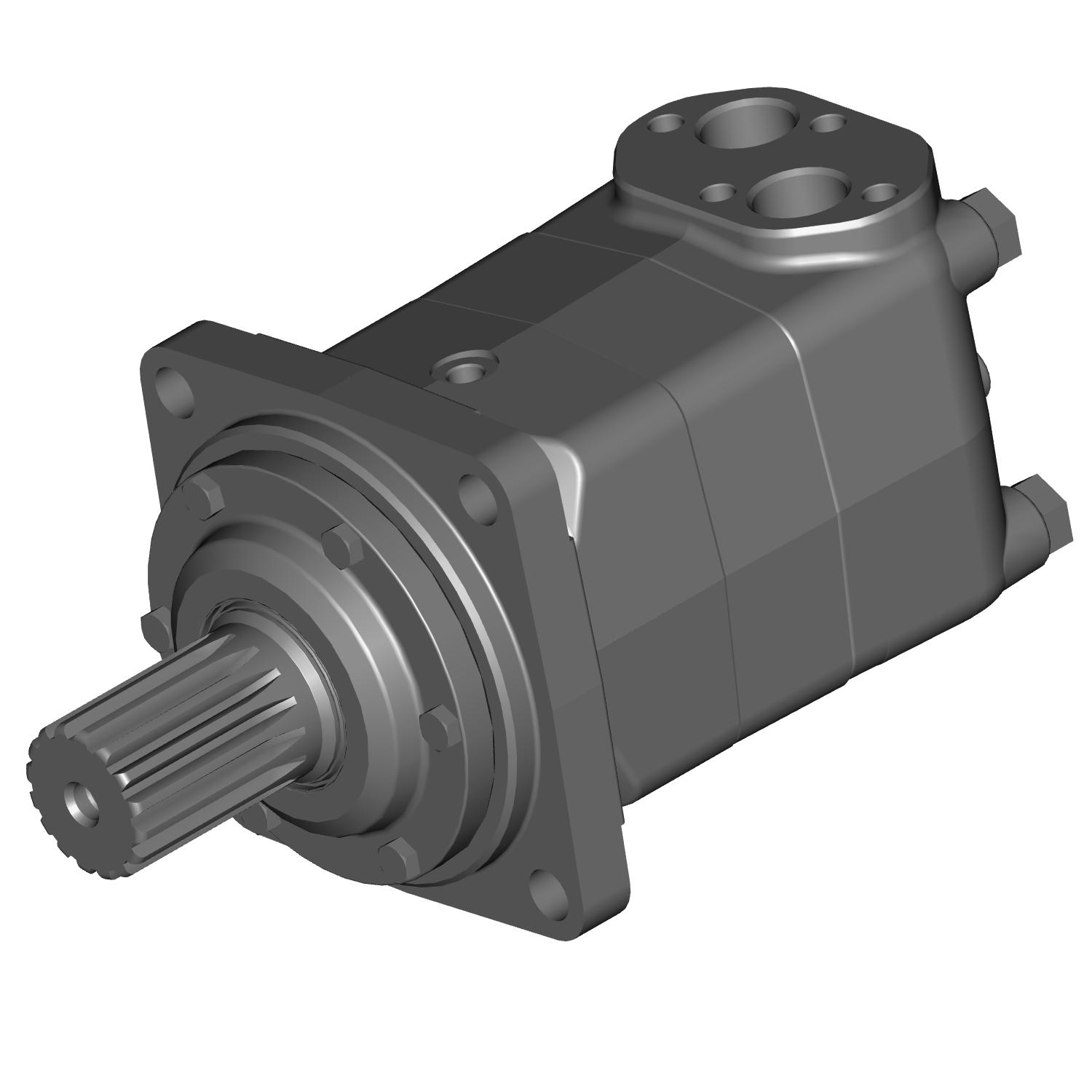 Danfoss Power Solutions 151B3108 HYDRAULIC MOTOR OMV630 151B3108