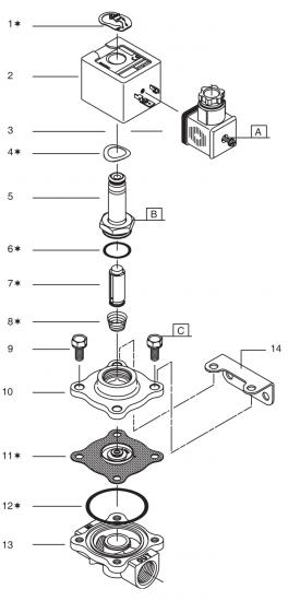 ASCO C302376 ASCO C302376 — Valve Repair Kit