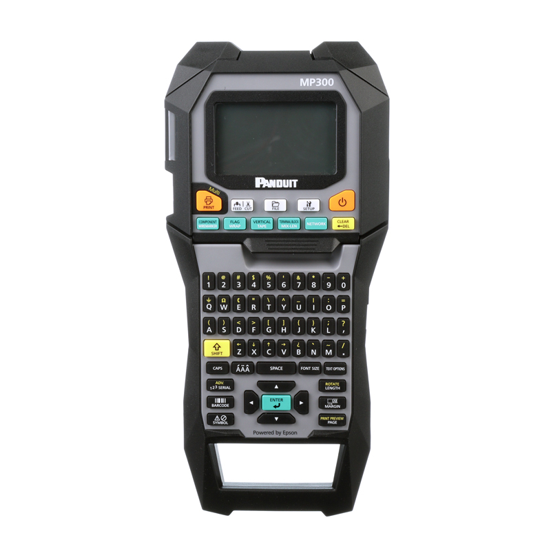 Panduit MP300/E Panduit MP300/E — Portable Industrial Label Printer