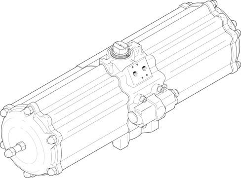 Festo 553246 Quarter turn actuator DAPS-1920-090-RS4-F16-T6