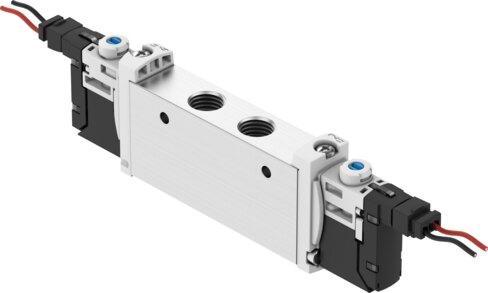 Festo 577319 Air solenoid valve VUVG-L14-B52-T-G18-1H2L-W1