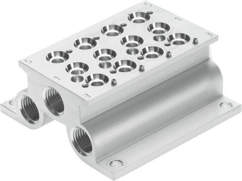 Festo 543832 Manifold block CPE14-PRS-3/8-4