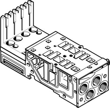 Festo 546803 Sub-base VMPA2-AP-2-1-EMS-4