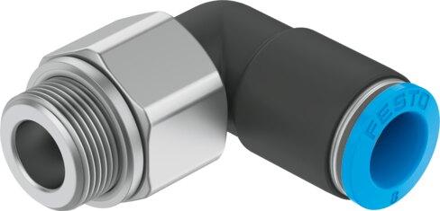 Festo 186286 Push-in L-fitting, rotatable QSRL-G1/8-6