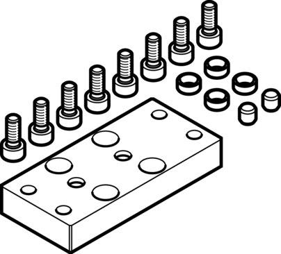 Festo 1089104 Adapter kit HMSV-76