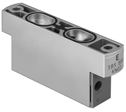 Festo 185891 One-way flow control valve CPV14-BS-GRZ-V-1/8