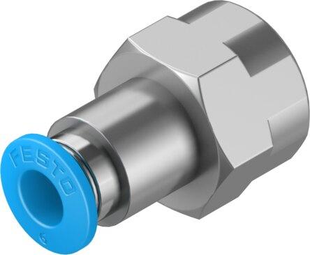 Festo 153024 Push-in fitting QSF-1/4-6-B