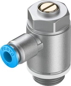 Festo 193149 One-way flow control valve GRLA-3/8-QS-6-D
