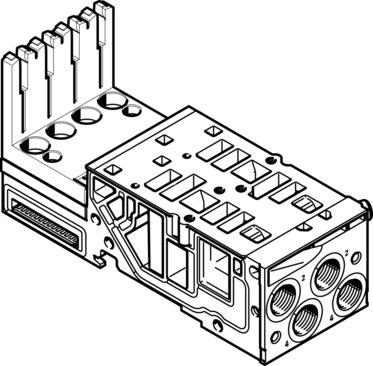 Festo 546807 Sub-base VMPA2-AP-2-1-EMM-2