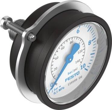 Festo 159599 Flanged pressure gauge FMA-50-10-1/4-EN