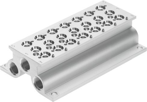 Festo 550093 Manifold block CPE18-PRS-3/8-7-NPT