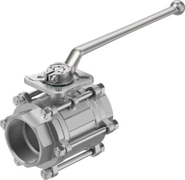 Festo 8096672 Ball valve VZBE-3-T-63-T-2-F0710-M-V15V16