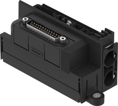 Festo 8206421 Manifold sub-base VABX-A-P-EL-E12-MS1T-SHUH-XL