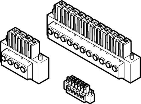 Festo 1425453 Assortment of plugs NEKM-C-6