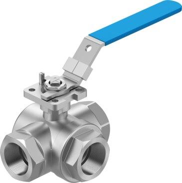 Festo 8096956 Ball valve VZBE-11/4-T-63-F-3T-F05-M-V15V15