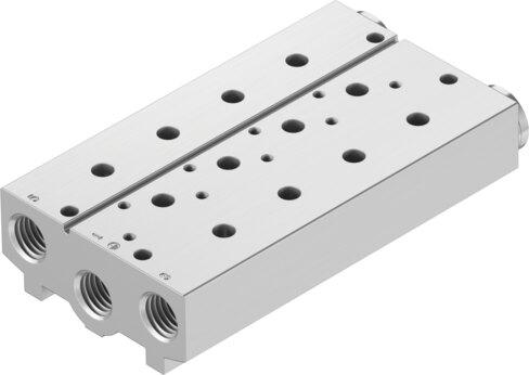 Festo 8026263 Manifold block VABM-B10-25S-G38-4