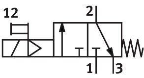 Festo 538773 On/off valve MS6N-EE-3/8-V110-S