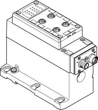 Festo 549042 Electrical interface VABE-S6-1LF-C-A4-E
