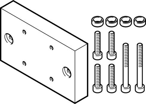Festo 1919910 Adapter kit DHAA-D-H4-25-Q11-16