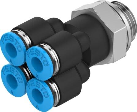 Festo 186263 Multiple distributor QSQ-G1/4-6