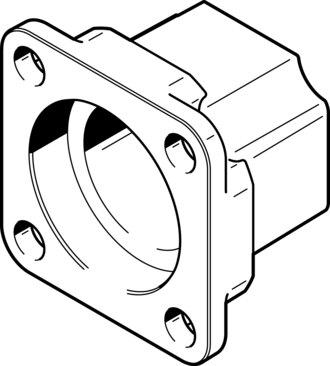 Festo 552155 Coupling housing EAMK-A-D32-28B