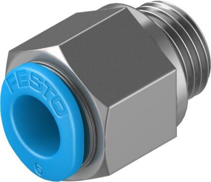 Festo 186265 Push-in fitting QSM-G1/8-6