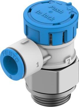 Festo 8223986 One-way flow control valve VFOE-LE-T-G38-Q8-F1A