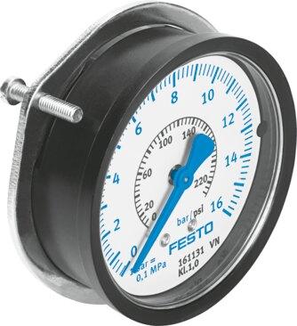 Festo 8037004 Flanged pressure gauge PAGN-P-63-0.6M-G14-1