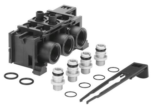 Festo 187829 Manifold block CPE14-PRSGO-2