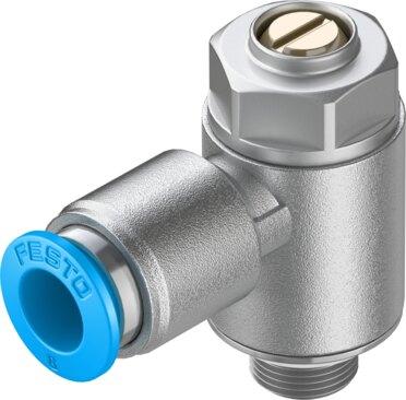Festo 537076 One-way flow control valve GRLA-1/8-QS-8-MF-D