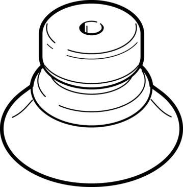 Festo 191061 Vacuum cup without connector ESV-40-BU