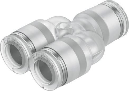 Festo 133121 Push-in Y-connector NPQP-Y-Q8-E-FD-P10