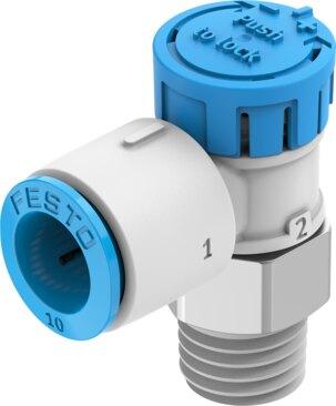 Festo 8157635 One-way flow control valve VFOE-LE-T-R14-Q10-F1A