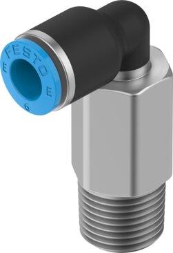 Festo 8113022 Push-in L-fitting, long NPQE-LL-R14-Q6-P10