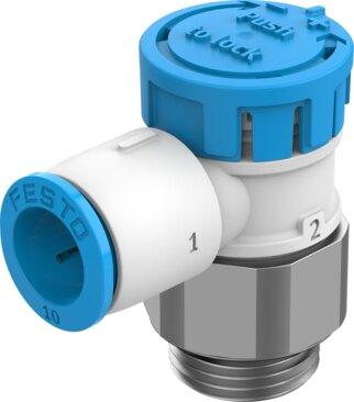 Festo 8095435 One-way flow control valve VFOE-LE-T-G38-Q10-P20