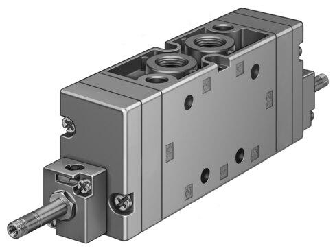 Festo 19709 Air solenoid valve MFH-5/3B-3/8-B