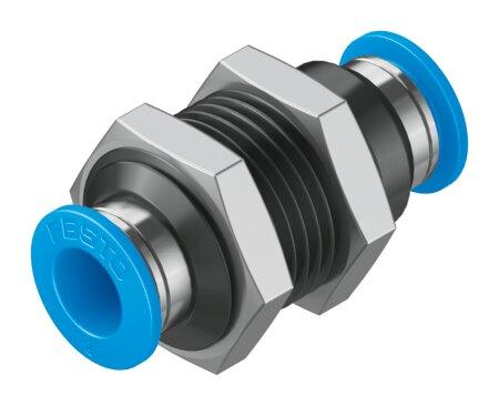 Festo 153159 Push-in bulkhead connector QSS-8