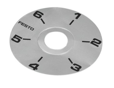 Festo 7222 Round display dial HWF-6-38