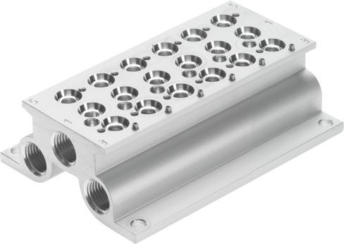 Festo 543834 Manifold block CPE14-PRS-3/8-6