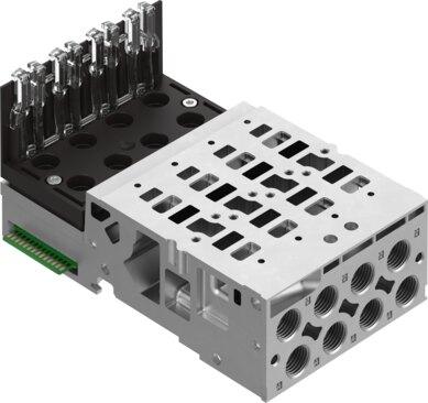 Festo 8066779 Sub-base VMPA14-AP-4-1-EMM-4