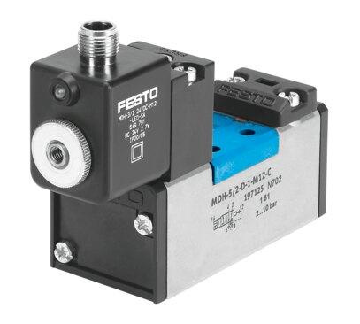 Festo 540820 Air solenoid valve MDH-5/2-D-3-FR-M12D-C