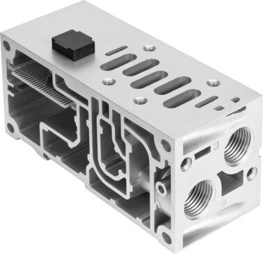 Festo 560841 Manifold sub-base VABV-S2-2S-G12-T2