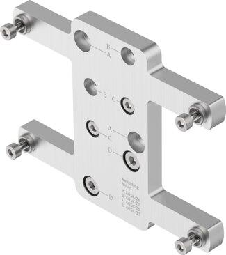 Festo 8140776 Adapter plate kit EHAM-MA-E19-25-V3