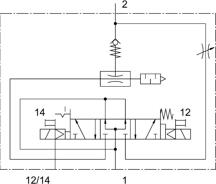 Festo 571425 Vacuum generator VABF-S4-1-V2B1-C-VH-20