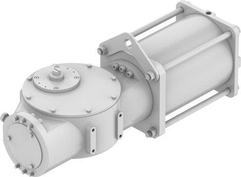 Festo 8211837 Quarter turn actuator DFPD-4500-SY-Y-90-RD-F1625