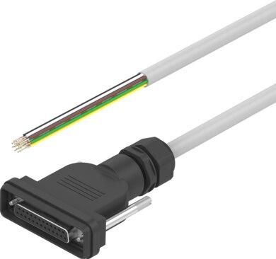Festo 538222 Connecting cable NEBV-S1G25-K-2.5-N-LE15
