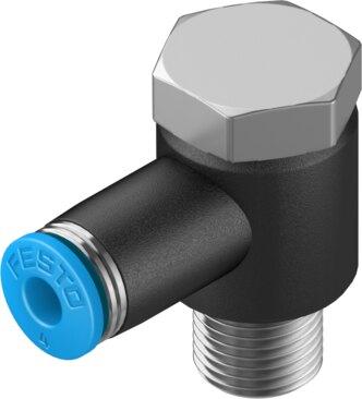 Festo 153086 Push-in L-fitting QSLV-1/8-4