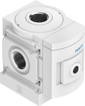 Festo 8183567 Branching module MS6-FRM-1/2-A8-F1A