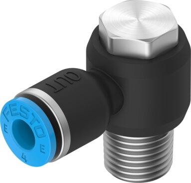 Festo 8113032 Push-in L-fitting NPQE-LH-R18-Q4-P10