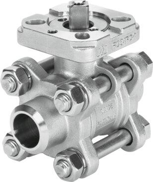 Festo 1686699 Ball valve VZBA-2"-WW-63-T-22-F0507-V4V4T